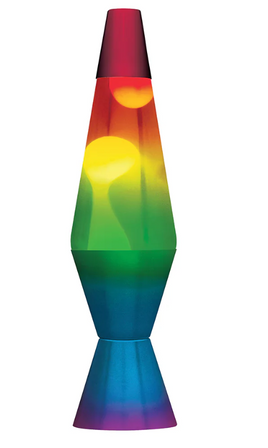 14.5" Rainbow LAVA Lamp