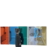 EXTRA LARGE COLOURFUL MIRRORS – 5PCS