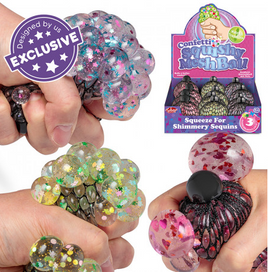 CONFETTI SQUISHY MESH BALL