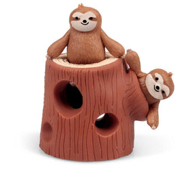 STRETCHY SLOTH AND STUMP