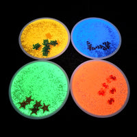 UV Round Aquarium Liquid Tiles, 4 Pack