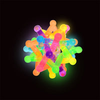 Sensory Flashing Knitted Ball