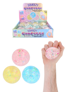 Squeezy Confetti Balls