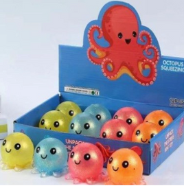 SQUEEZE GLITTER OCTOPUS