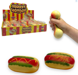 Squeezy 9cm Hotdog