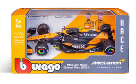 1:43 F1 MCLAREN MCL38 2024 NORRIS