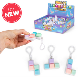 Fidget Keyboard Keychain