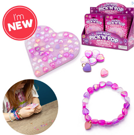 Pick N Pop Bracelets Love Heart