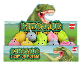 Light Up Puffy Dinosaur