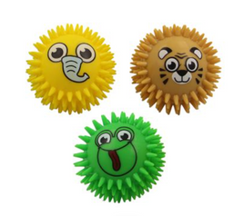 Flashing Spikey Animal Balls - SENsory Toys4U