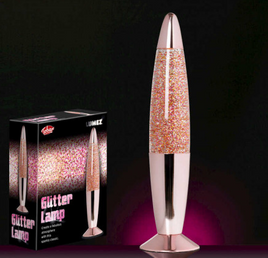 GLITTER LAMP - ROSE GOLD - SENsory Toys4U