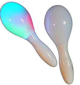 Pair of Flashing Multi Colour LED Maracas - SENsory Toys4U
