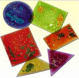 Multicoloured Squidgy Sparkles Shapes 12pk - SENsory Toys4U