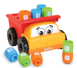Tony The Peg Stacker Dump Truck - SENsory Toys4U