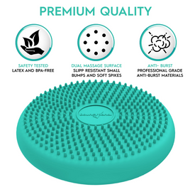 Wiggle Seat Big Sensory Cushion Green 33cm - SENsory Toys4U