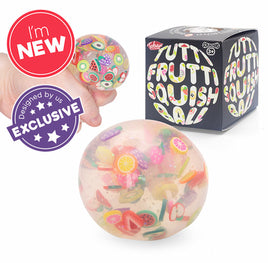 TUTTI FRUTTI SQUISH BALL - SENsory Toys4U