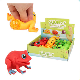 Squeezy Frog with Spawn - SENsory Toys4U
