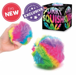 FURRY SQUISH BALL - SENsory Toys4U